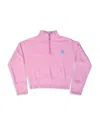 Iscream Girls' Smile 1/4 Zip Sweatshirt - Big Kid In Multi