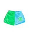Iscream Girls' Smile Color Block Plush Shorts - Little Kid, Big Kid