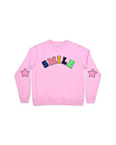 Iscream Girls' Smile Squad Sweatshirt - Big Kid In Multi
