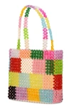 ISCREAM ISCREAM KIDS' COLORBLOCK BEAD TOTE