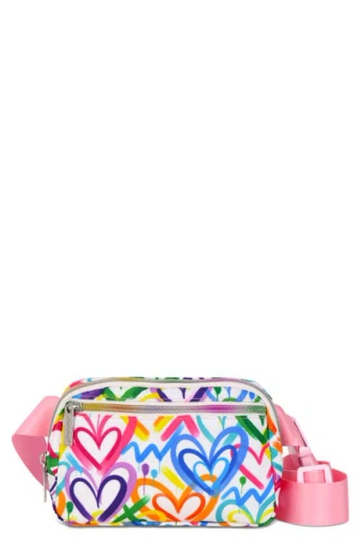 Iscream Kids' Corey Paige Hearts Belt Bag In Multi