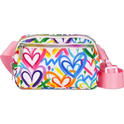 Iscream Kids' Corey Paige Hearts Belt Bag In Multi