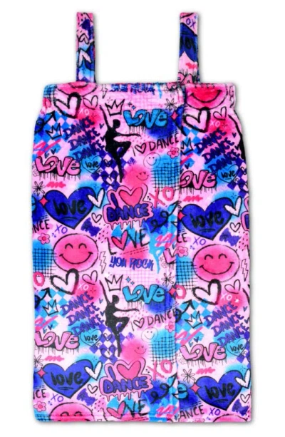 Iscream Kids' Corey Paige I Love Dance Spa Wrap In Pink Multi