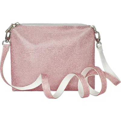 Iscream Kids' Crystal Embellished Crossbody Bag In Pink