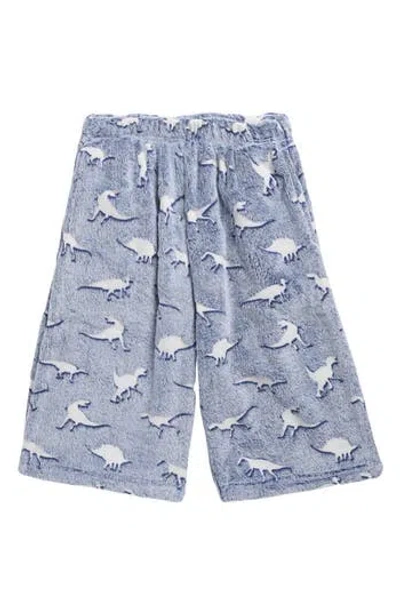 Iscream Kids' Dinosaur Plush Shorts In Blue
