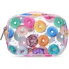 Iscream Kids' Go Do-nuts Clear Cosmetic Bag In Multi