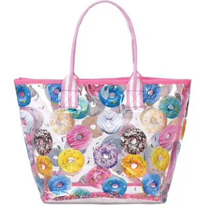 Iscream Kids' Go Don-nuts Clear Tote In Multi