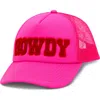 Iscream Kids' Howdy Trucker Hat In Red