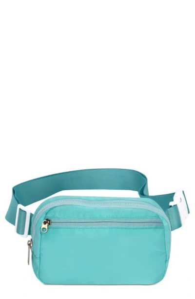 Iscream Kids' Nylon Belt Bag In Green
