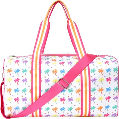 Iscream Kids' Palm Paradise Duffel Bag In Multi