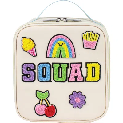 Iscream Kids' Smile Squad Lunch Tote In Neutral