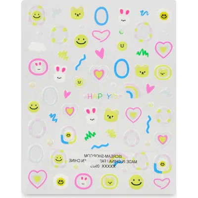 Iscream Kids' Spring Nail Stickers In Multi