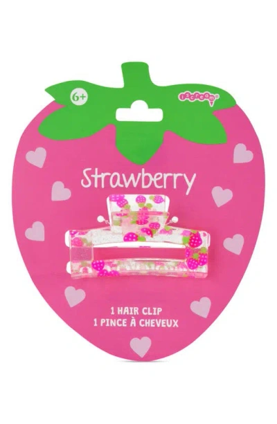 Iscream Kids' Strawberry Claw Clip In Multi