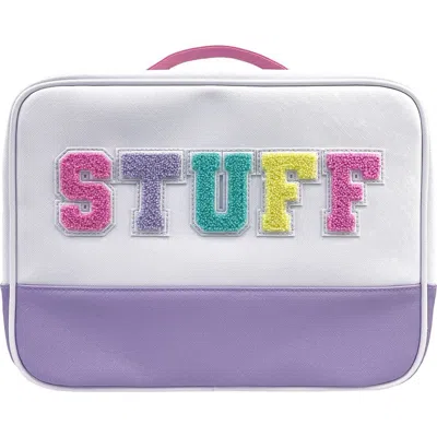 Iscream Kids' Stuff Travel Bag In Purple