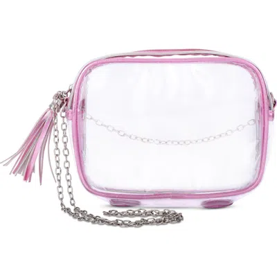 Iscream Kids' Tassel Clear Crossbody Bag In Multi