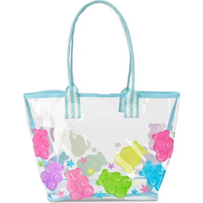 Iscream Kids' Yummy Gummy Clear Tote In Yellow