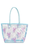 Iscream Spring Bows Clear Tote Bag In Multi