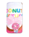 Iscream Unisex Plush Blanket - Ages 3+ In Donuts