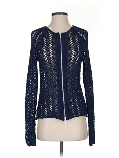 Pre-owned Isda & Co Cardigan Sweater In Blue