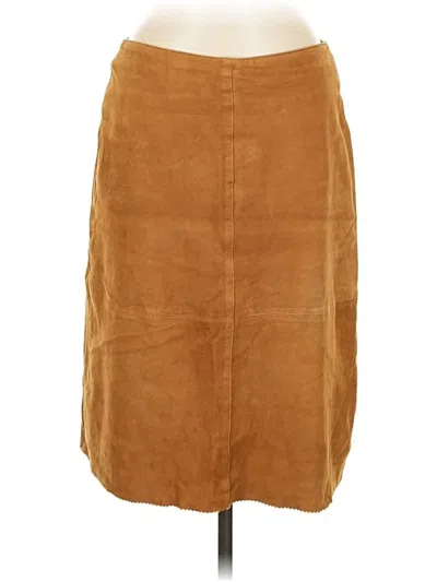 Pre-owned Isda & Co Casual Skirt In Brown