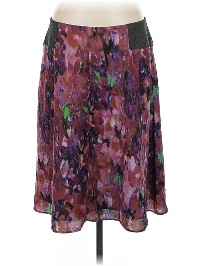 Pre-owned Isda & Co Casual Skirt In Purple