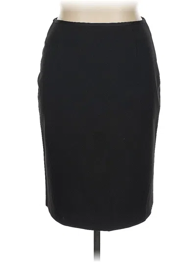 Pre-owned Isda & Co Formal Skirt In Black