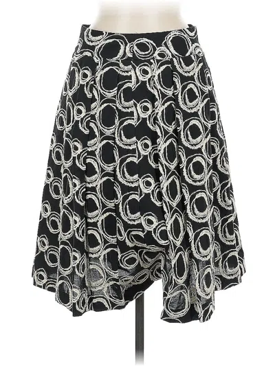 Pre-owned Isda & Co Formal Skirt In Black