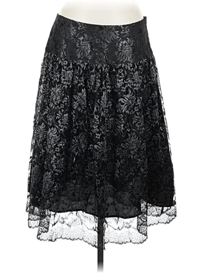 Pre-owned Isda & Co Formal Skirt In Black