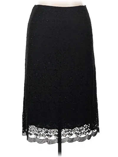 Pre-owned Isda & Co Formal Skirt In Black
