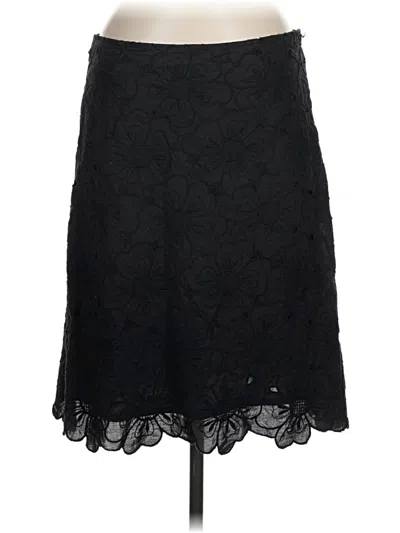 Pre-owned Isda & Co Formal Skirt In Black