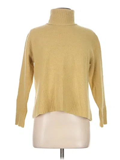 Pre-owned Isda & Co Turtleneck Sweater In Gold
