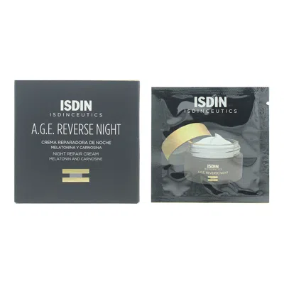 Isdin Ladies A.g.e Reverse Night Repair Cream 0.1 oz (tester) Skin Care 3314929965423