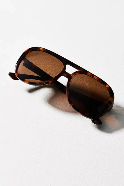 I-sea Classic Pilot Aviator Sunglasses In Brown
