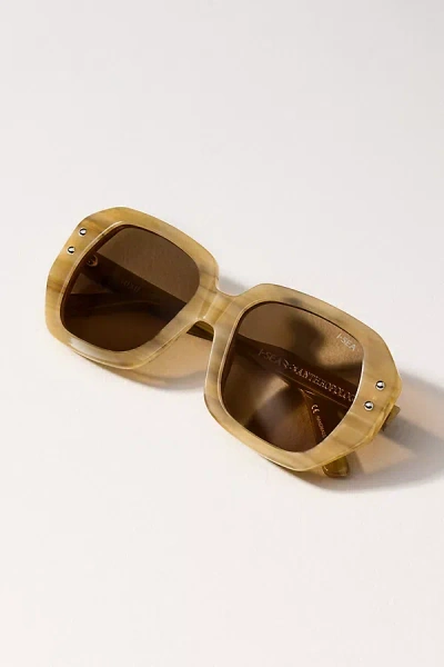 I-sea Geometric Circle Sunglasses In Brown