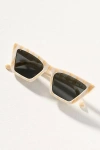 I-sea X Anthropologie Rosey Polarised Sunglasses In White