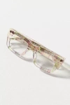 I-sea Lila Clear Gold Wire Blue Light Readers In Multi