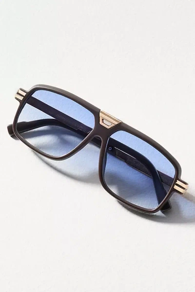 I-sea Matte Aviator Sunglasses In Blue