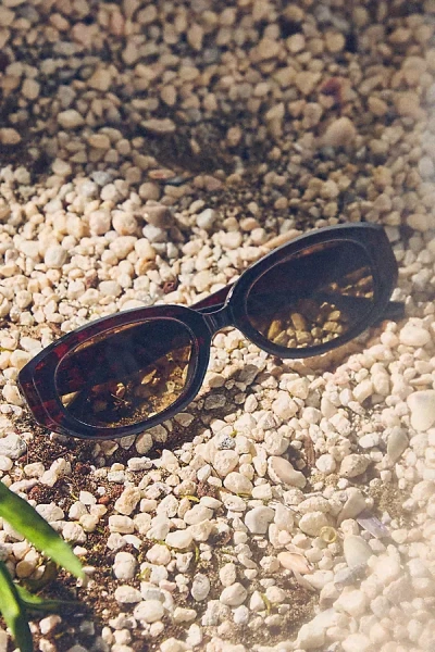 I-sea Oval Sunglasses In Brown