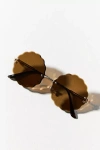 I-sea Scallop Shell Sunglasses In Beige