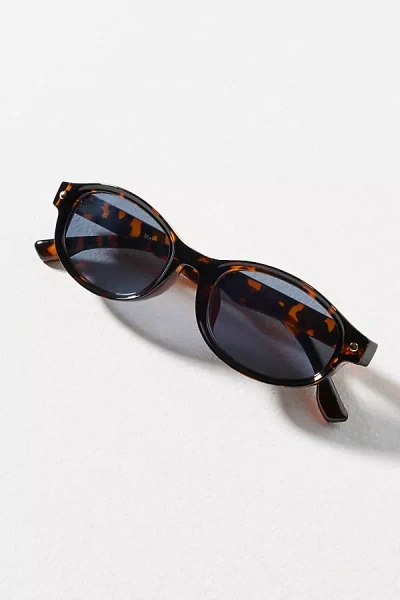 I-sea Slim Oval Sporty Sunglasses In Brown