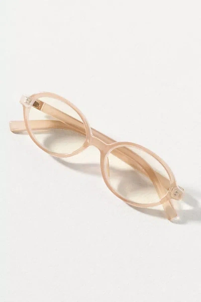 I-sea Tortoiseshell Oval Blue Light Readers In Neutral