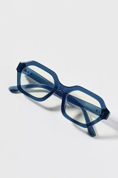 I-sea Tranluscent Square Blue Light Glasses