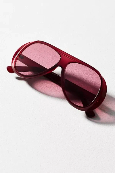 I-sea Translucent Aviator Sunglasses In Brown