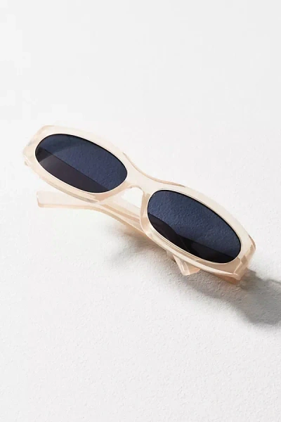 I-sea Wrapped Sleek Rectangle Sunglasses In Pink