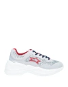 Ishikawa Woman Sneakers Grey Size 9 Soft Leather In Grey