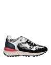 Ishikawa Woman Sneakers Black Size 7 Leather In Black