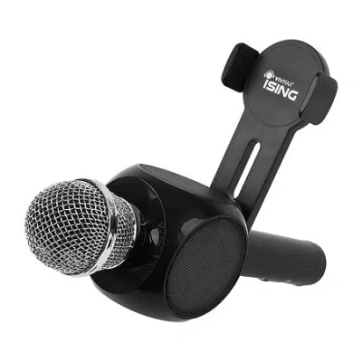 Ising Light-up Bluetooth Karaoke Microphone In Black