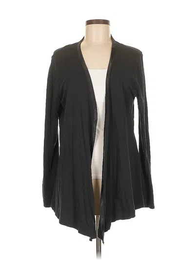 Pre-owned Isis For Women Cardigan Sweater In Black
