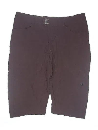 Pre-owned Isis For Women Cargo Shorts In Brown