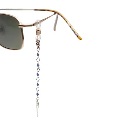 Iskra Women's Blue / Silver Rainbow Eyewear - Blue In Multi